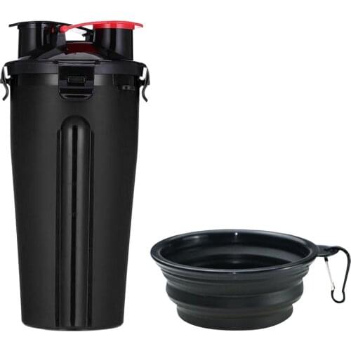 Portable Pet Dog Water Bottle Travel Puppy Cat Drinking Bowl Outdoor Pet Water Dispenser Feeder Folding Dog Food Bowl Water Cup