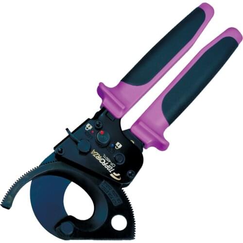 350m㎡Professtional Ratchet Telecom Cable Cutter Hand Tool Electrical Wire Cutting Plier