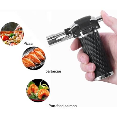 Outdoor Camping Barbecue Charcoal Firearms Welding Torch Lighter Free Preheating Sprayer WXV Sale
