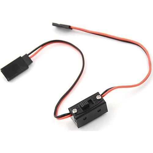 1pcs * RC Switch Receiver Battery On/Off With JR Lead Connectors Control Receiver Power Switch