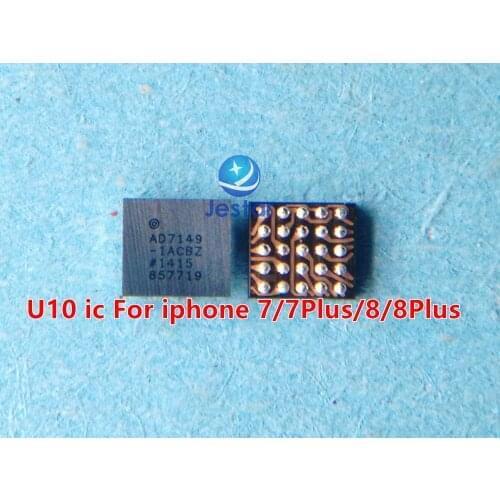 5-50pcs AD7149 U10 HTU1-D2 IC chip For iPhone 7 7P 8 8plus fingerprint flex cable