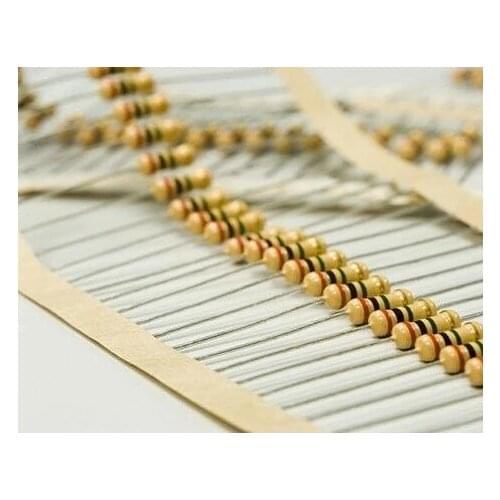 1000 pcs Resistor 10KOHM 0.25w Carbon Film Resistor 10K 10KOHM 0.25W 1/4w Resistance SET 5
