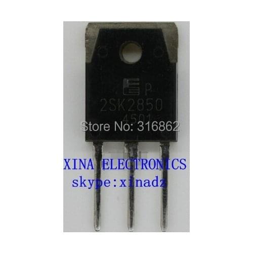 2SK2850 K2850 MOSFET 6A 900V NPN TO-247 ROHS ORIGINAL 10PCS/lot Free Shipping Electronics composition kit