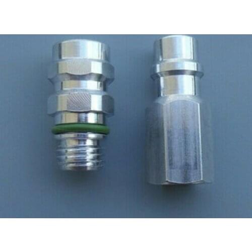 2X R134a Air Conditioning Hd Nd Connections For R134a For Ford M12x1.5 357820795J 357820795H Adapter