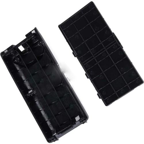 6XAA battery box case for Icom IC-V8 V82 F11 F30GT F41GS etc walkie talkie for BP210 BP209 with belt clip