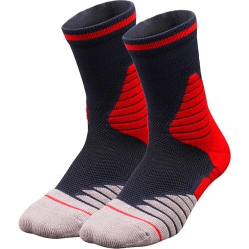 Brothock Original professional sweat deodorant elite socks basketball socks thick towel at the end sports socks high mens socks