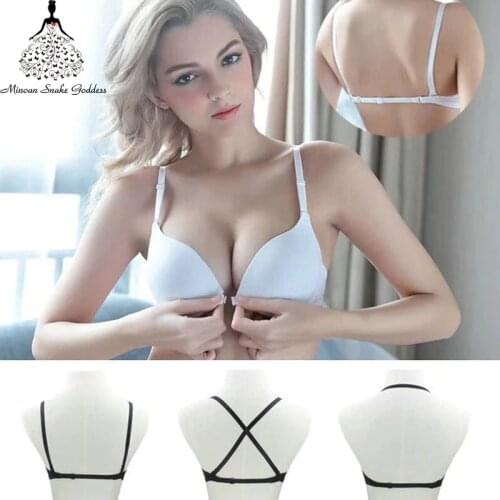Sexy Push Up Bra Bralette Women Front Closure Bras For Women Underwire Cotton Soutien Gorge Femme Seamless Push Up Lingerie Bra