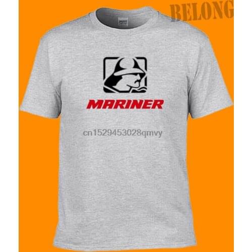 Mariner Outboard Oem Mercury Part T-Shirt Tee New Logo Mens Size S-XXL USA