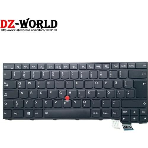 New/orig German Backlit Keyboard for Lenovo Thinkpad T460p Germany Backlight Tastatur 00UR367 00UR407