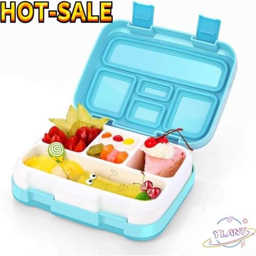 SWT Portable Lunch Box Bento Box BPA Free Picnic Food Container For Kids Sealed Salad Box Outdoor Camping Lunch Box Tableware