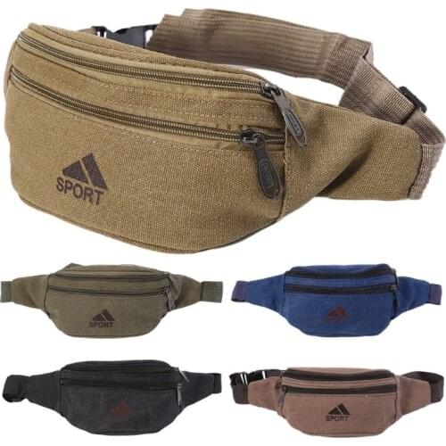 Durable Men Fanny Waist Pack Belt Hip Bum Military Tactical Running Bag Pouch Multi-pocket Hip pop