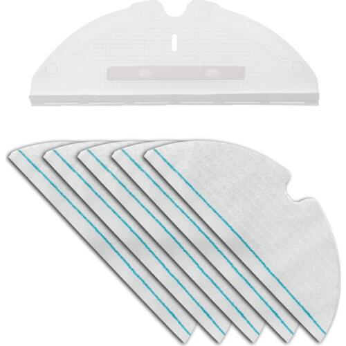 PC Disposable Mop Cloth Holder Accessories For Xiaomi Mijia 1/1s Roborock S6 S5 T5 T6 S5 Max S55 Robotic Vacuum Cleaner Parts
