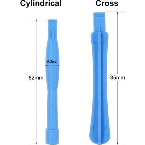 Light Blue Plastic Pry Tool Crowbar Opening Tools Spudger Cylindrical Cross for iPhone 4 5 6S 7 Plus Phone Repair 1000pcs/lot