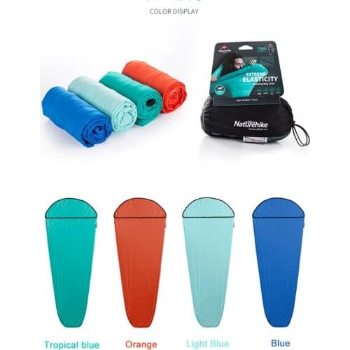 Naturehike Breathable Ulight Sleeping Bag Linner High Elastic Fiber Soft And Skin-friendly Portable Sleeping Bags 4 Colors