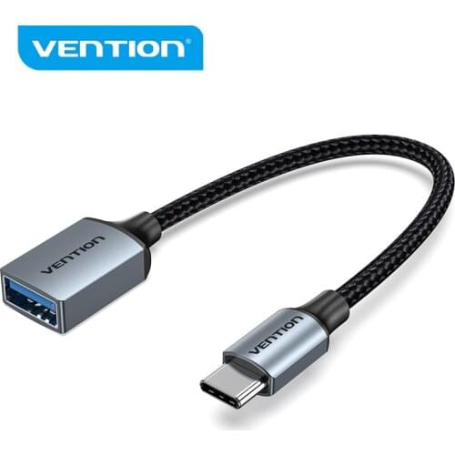 Vention USB C to USB OTG Adapter Type C to USB 3.0 2.0 Cable Adapter for MacBook Pro Samsung GalaxyS 10 Xiaomi Mi USB-C Adapter