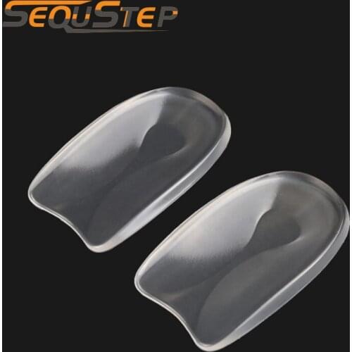 2 pairs Super soft gel silicone heel protector heel pad shock absorption cushion insole calcaneal spur heel spur shoes insert