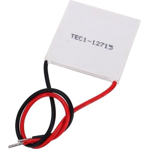 1 Piece TEC1-12715 Heatsink Thermoelectric Cooler Cooling Peltier Plate Module