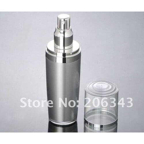 15ml acrylic silver lotion pump bottle or mist spray bottle ,cosmetic container, ,Cosmetic bottle Cosmetic Packaging