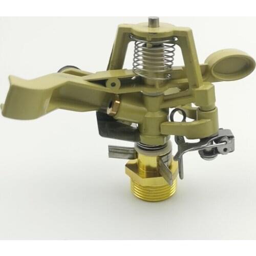 360 Automatic rotating zinc alloy controllable angle lawn garden irrigation sprinkler