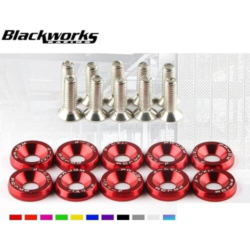 Black Works Racing Fasteners For Cars