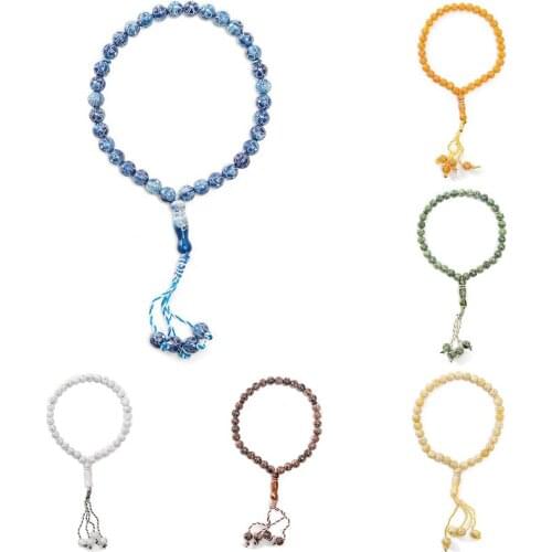 Tasbih islam beads prayer bead 33 bead Islamic tasbeeh Resin inlaid drill