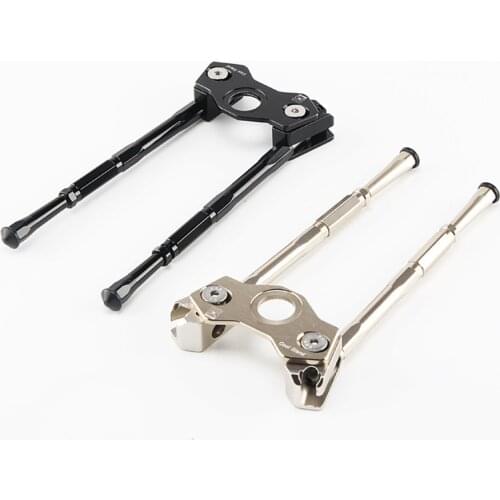 Moutain Bike Kickstand Aluminum AlloyAnti-Slip Adjustable Crank Stand Bike Accessories