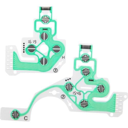 Conductive Film Controller Keyboard Flex Cable PCB JDS-001 JDS-011 Slim Circuit Board Replacement Buttons for Sony PS4
