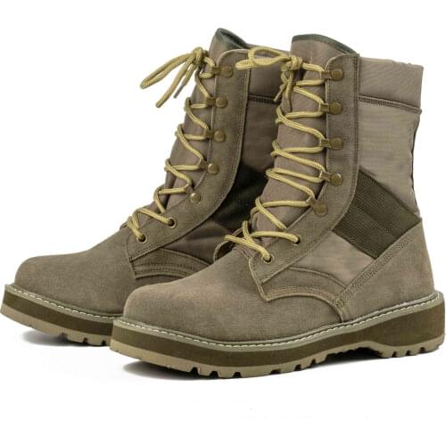 Us Military Leather Combat Boots for Men Combat Boot Infantry Tactical Boots Green Army Shoes