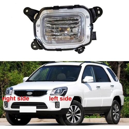 For Kia Sportage 2013 2014 2015 2016 Fog Lamp Driving Car Front Bumper Grille Signal Lamp Fog Lights Assembly