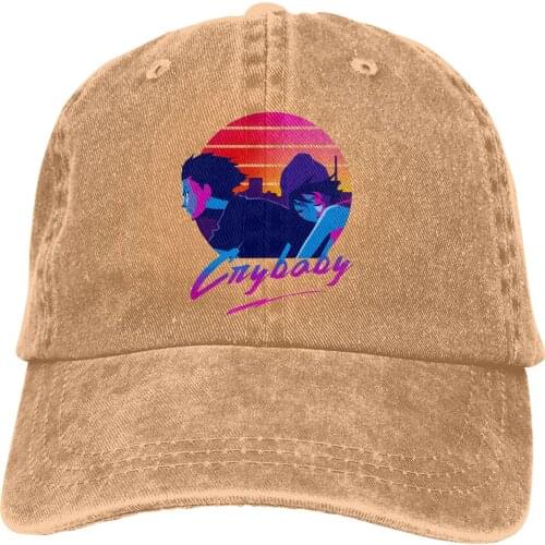 Adjustable Solid Color Baseball Cap Makimura Miki Akira Fudo Washed Cotton devilman crybaby Dark Anime Akira Sports Woman Hat