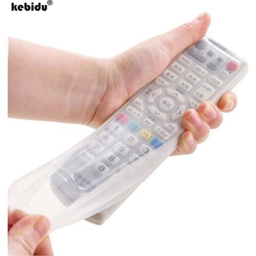 Kebidu TV Air Condition Remote Controller Silicone Protector Case Cover Skin Waterproof Pouch Bags