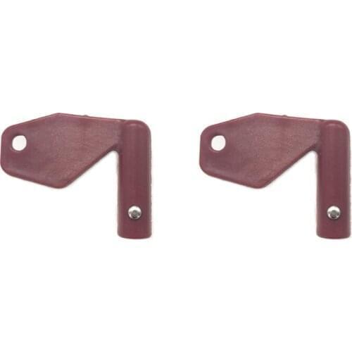 2 Pcs 8157766 Key For Volvo Battery Disconnect Isolator Heavy Equipment Free Shipping