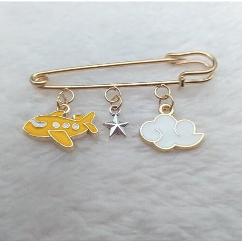 BONIYIXIAO White Brooches For Clothes