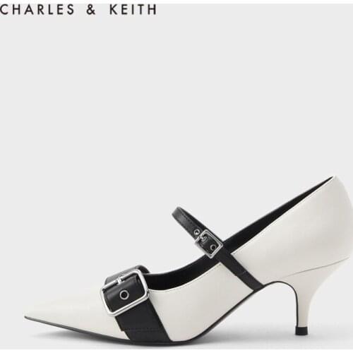 CHARLES&KEITH New Arrival for Winter 2020 CK1-60280271Womens fashion style shoes pointed toe high-heeled with thin straps