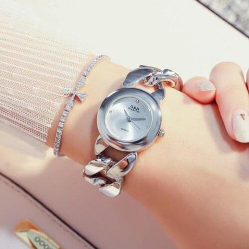 G&D Brand Luxury High Quality Small Quartz Women Watches Steel Strip Ladies Bracelet Watch Sport Female Clock Relojes Para Mujer