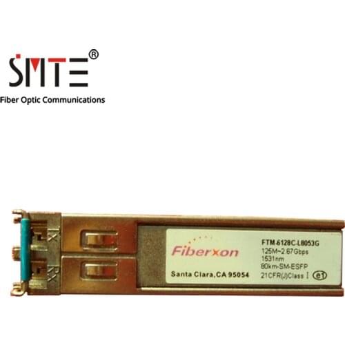 Fiberxon FTM-6128C-L8053G 125M-2.67G 1531NM 80KM-SM-ESFP Fiber Optical Module