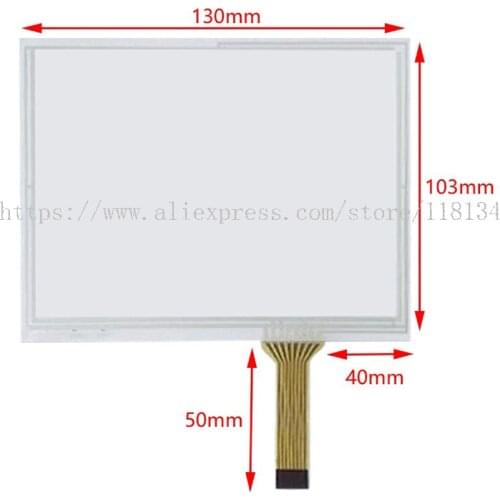 NEW 5.6inch 8wire 130*103 mm touch panel for ADT-182A ADT 182A HMI PLC touchscreen Industrial control maintenance accessories