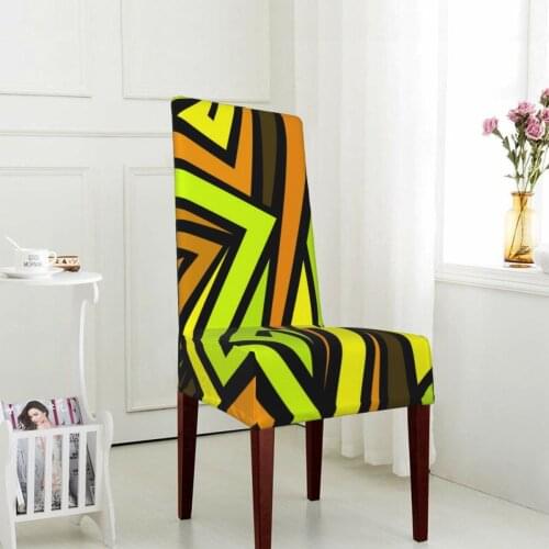 New Chair Covers Polyester Dining Room Decorative Slipcovers Removable Home Nordic Decor Office Chair Cover Custom Dropshipping