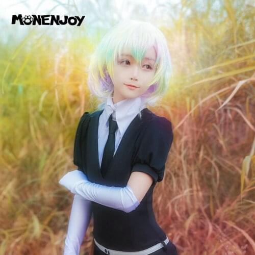 Monenjoy Land of the Lustrous Diamond Cosplay Wig Colorful Cos Hair