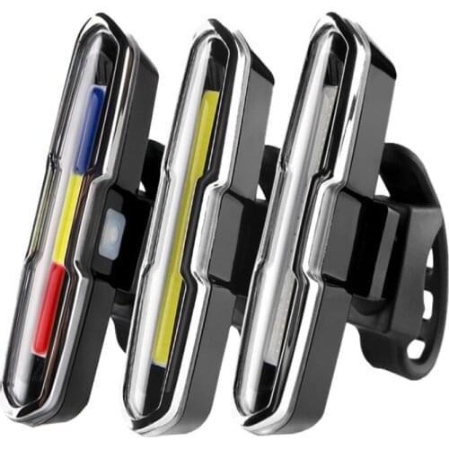 Rechargeable bicycle lights front and rear safety bicycle headlights and rear tail lights bicycle lights are easy to install