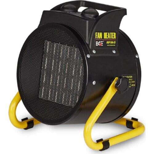 Portable Electric Fan Heater Small Size Industrial Warm Air Blower Waterproof Household Warmer