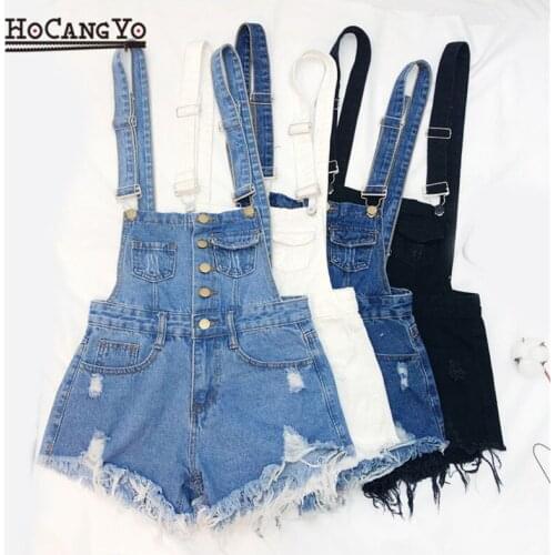 Plus Size Summer Rompers Women Jumpsuits Denim Shorts Playsuit Overalls for Women Playsuits Roupas Feminina Peto Vaquero Mujer