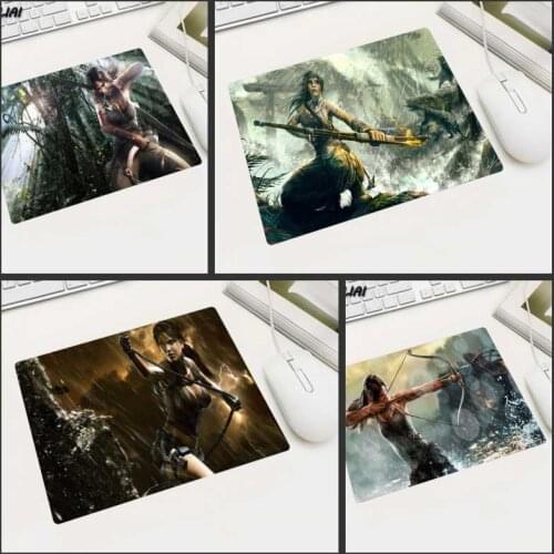 XGZ Rubber Game Wallpaper Mouse Pad 22X18 25X20 29X25 CM Non-slip Player Tomb Raider Gaming Laptop Pc Mause for Bioshock Mats