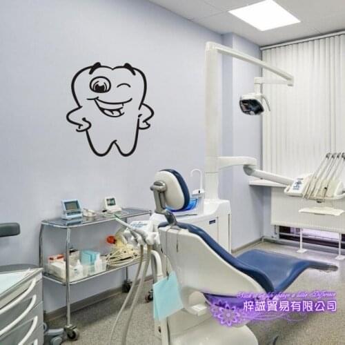 Dental Clinic Wall Decal Bathroom Poster Vinyl Wall Decals Decor Mural Toothpaste Tooth Brushing Teeth Dentistry Sticker