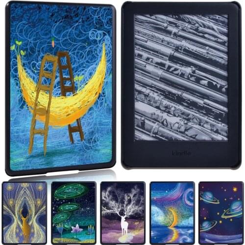 High Quality Plastic Hard Tablet Case for Amazon Kindle (10th/8th Gen)/Paperwhite(5th Gen/6th Gen/7th Gen/10th Gen) 6 Inch + Pen