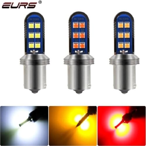 1pcs 1157 Bay15d P21/5w Led Bulb 1156 BA15S P21W Led Bau15s Py21w 7440 Signal Lamp Car Brake Lights Turn Signal Lights 12V 24V