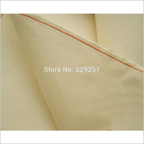 100% Cotton 18CT/16CT/14CT/11CT/9CT Embroidery Aida Cloth Canvas Fabric