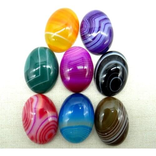 18*25mm Natural stone aventurine Turquoises lapis Quartz crystal Cabochon Pendant for diy Jewelry making necklace Accessories A7