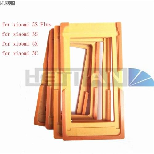 4PCS PF Glue Mould LCD screen glass Mold Holder oca molds for Xiaomi 5S MI5S/MI5X Mi 5X/MI 5C Mi5C/MI 5S Plus