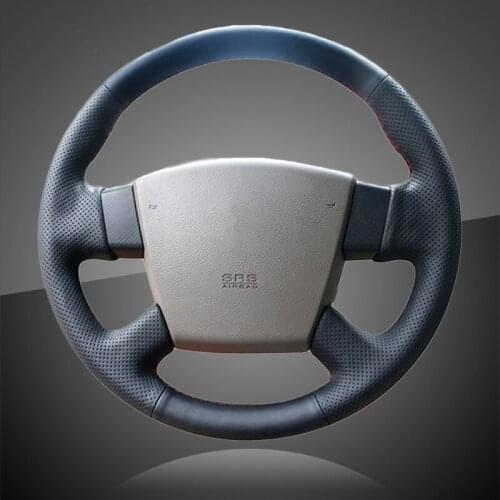 Auto Braid On The Steering Wheel Cover for Nissan Teana 2003-2008 Old Teana Renault Samsung SM5 Car Braiding Wheel Covers